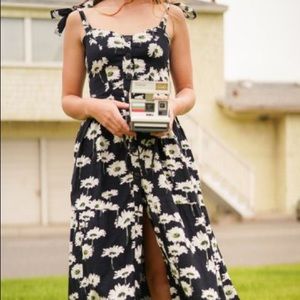 URBAN OUTFITTERS | Positano Tie-Shoulder Sun Dress